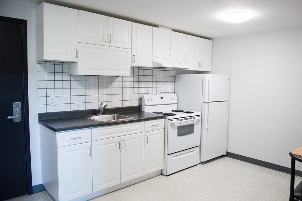 Canadore Residences Kitchenette North Bay