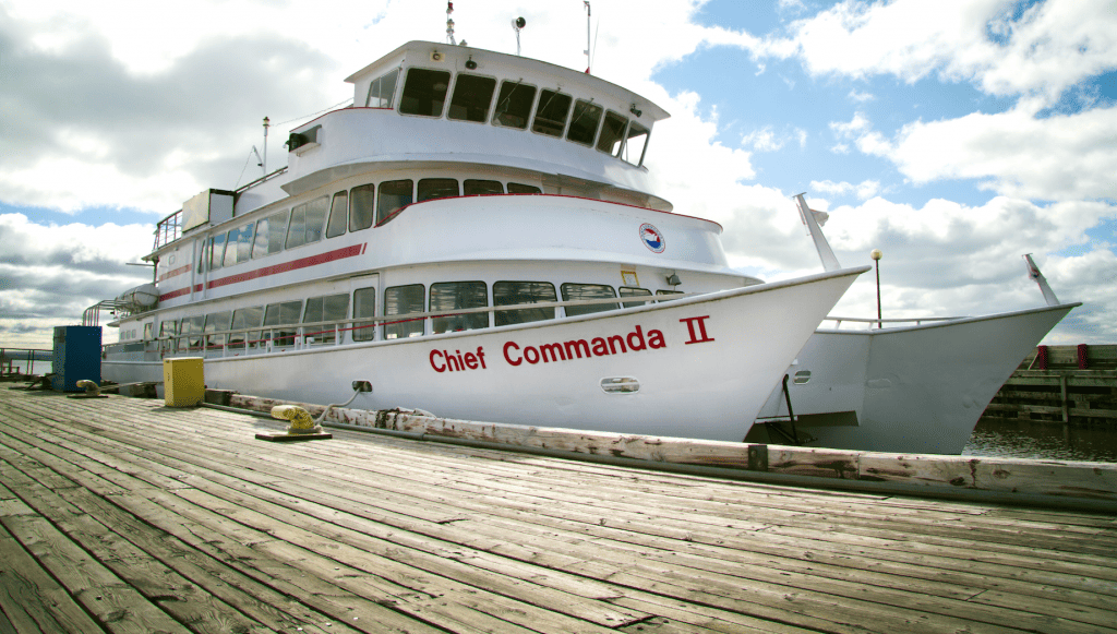 Chief Commanda North Bay Tours Cruises on Lake Nipissing and French River