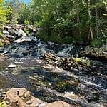 Duchesnay Falls Waterfall hike family friendly