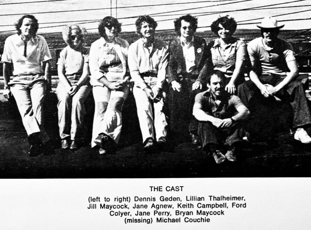 The Cast - WWG 1977