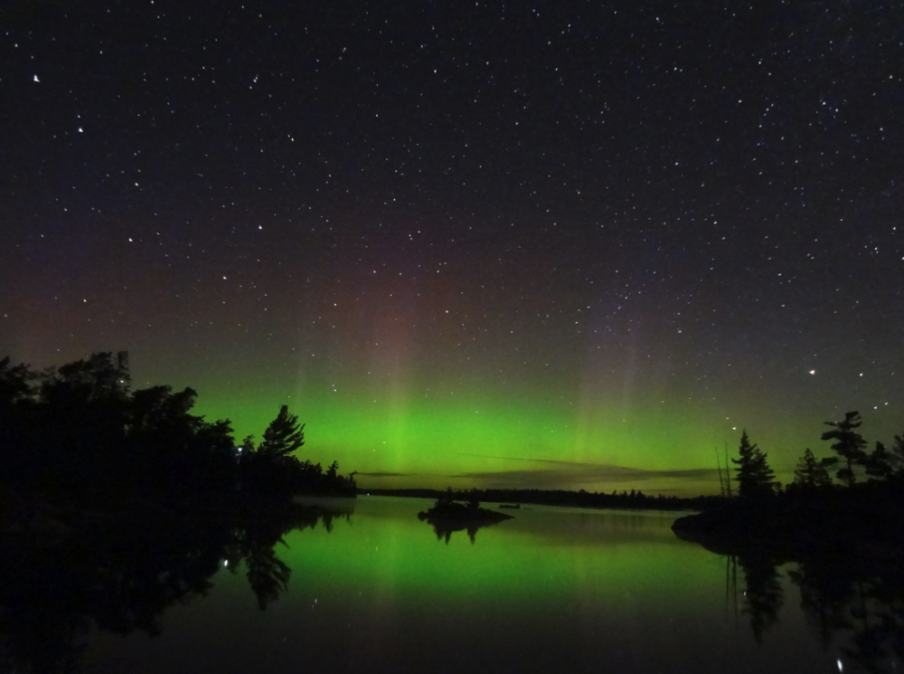 The Big Dipper and Northern Light - Ray St Louis Jr.