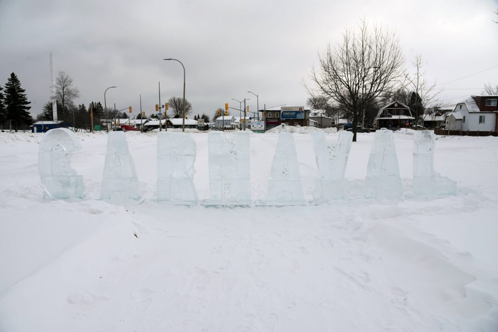 The Ice Sculptures at Lee Park