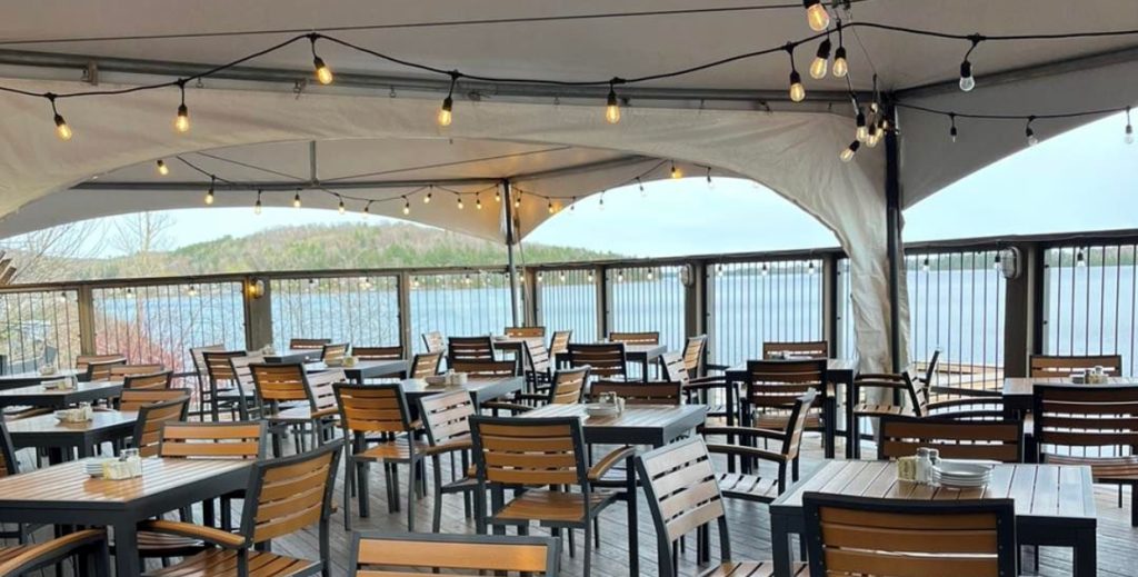 Taste The Bay, Average Joe's waterfront patio North Bay