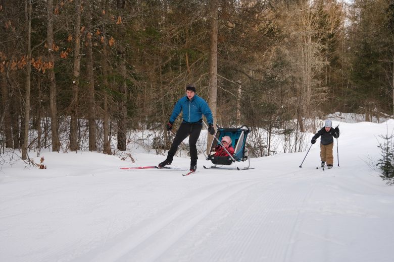 cross country skiing north bay nordic ski club