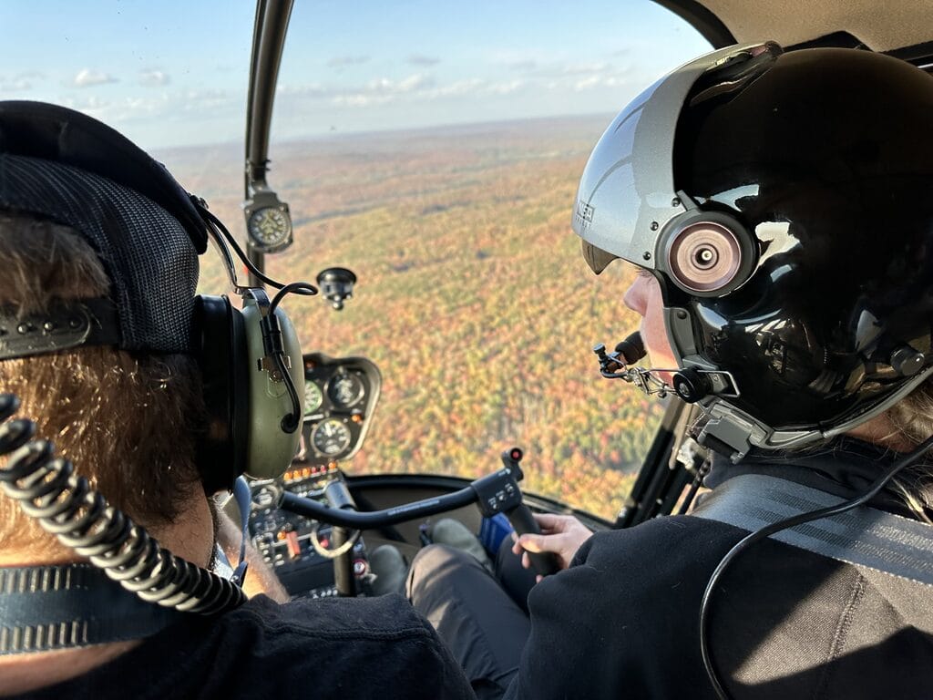 Helicopters Ride North Bay Fall Colours