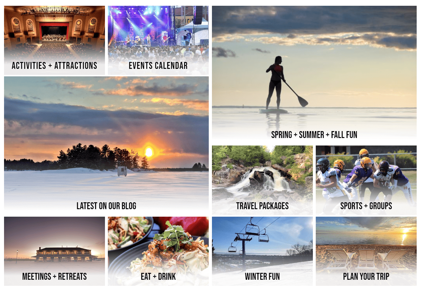 Home Page Grid north bay website