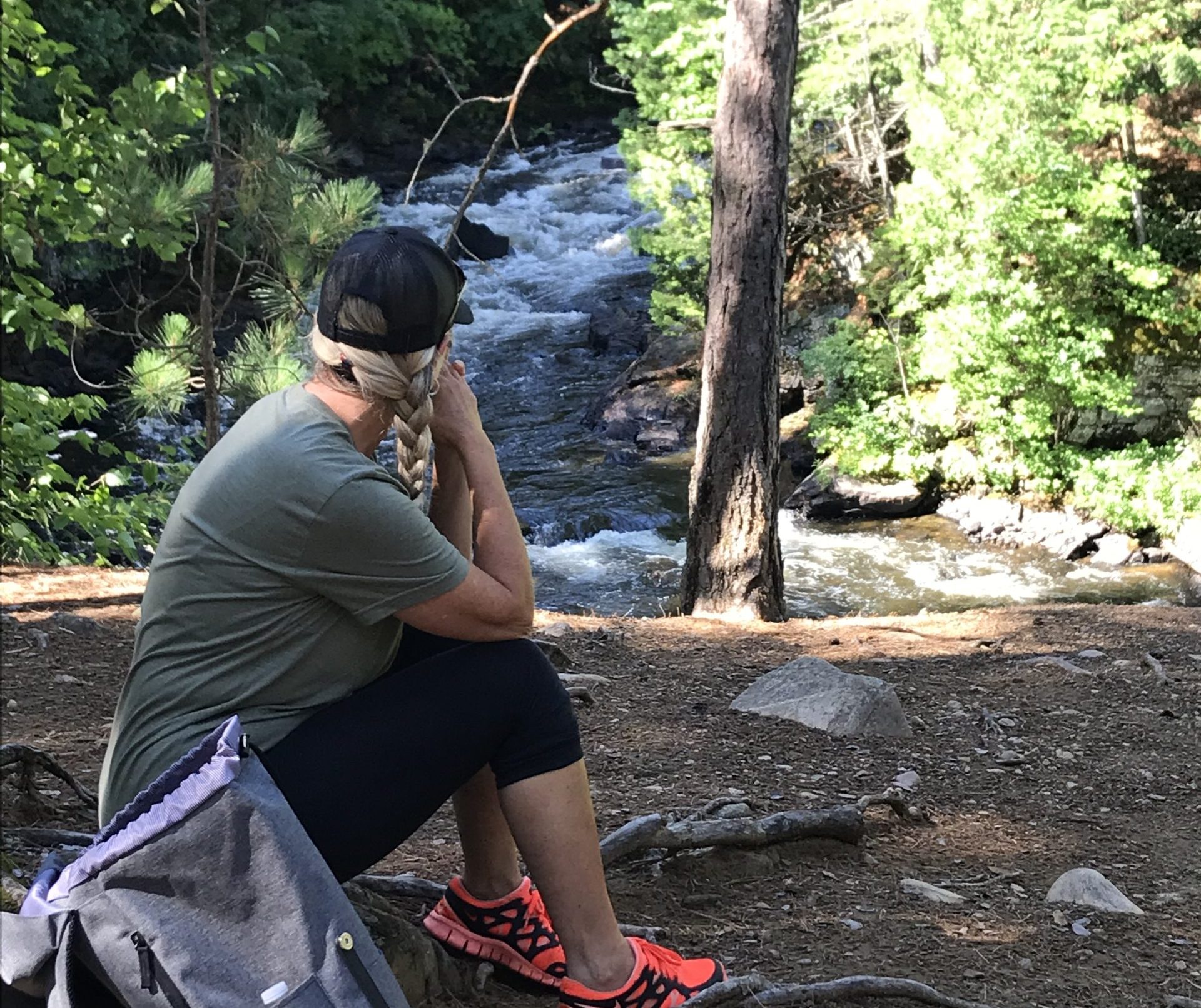 Hike Eau Claire Gorge Waterfalls