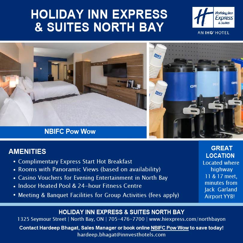 stay and play holiday inn express  pow wow<br />
