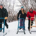 Kick Sledding - Kate Pace Way North Bay