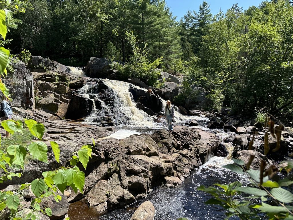 Duchesnay Falls Summer North Bay