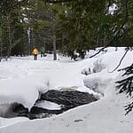 Duchesnay Falls Winter North Bay