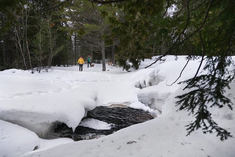 Duchesnay Falls Winter North Bay