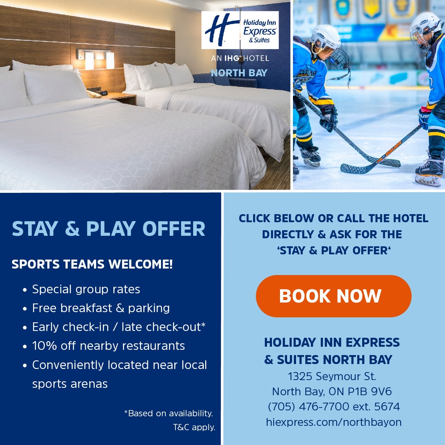 HIEX NB Stay & Play Offer - Sports + Groups