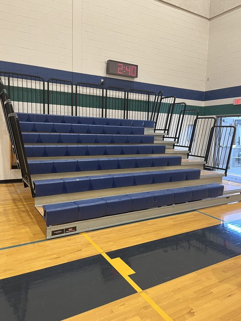 Nipissing Lakers Gym Seating