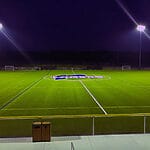 Nipissing University Soccer Field Evening North Bay