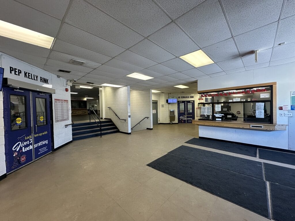 Pete Palangio Arena reception