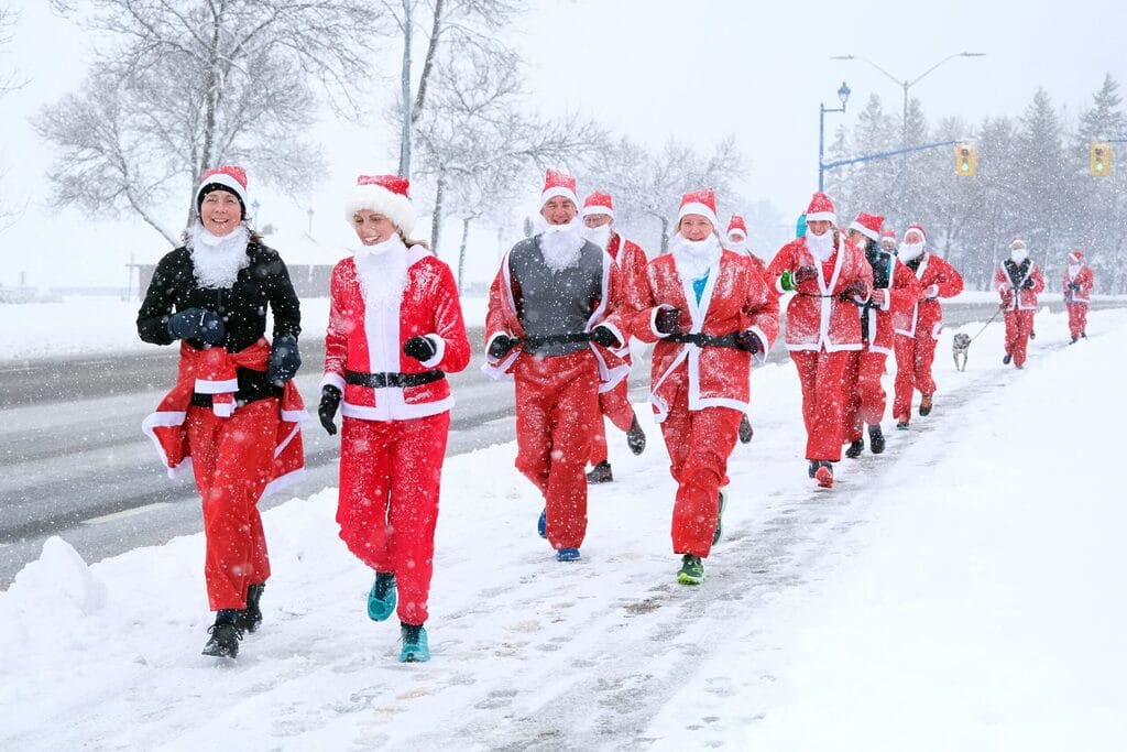 Santa Run North Bay
