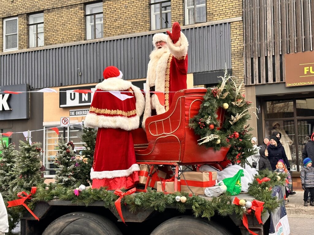 Santa Parade North Bay