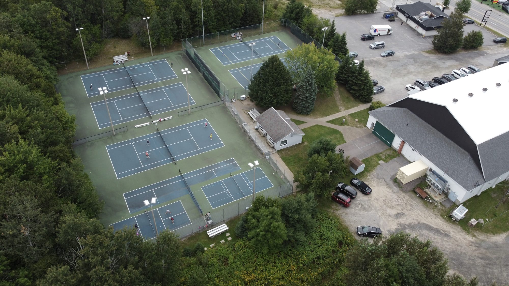 North Bay Granite Club Tennis Courts