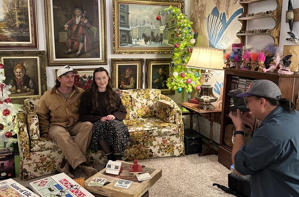 Winter Market Experience Vintage Photo Talbots Throwbacks